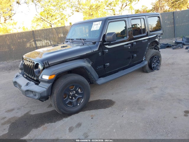 2023 Jeep Wrangler 4-door Sport 4x4 მანქანა იყიდება აუქციონზე, vin: 1C4HJXDG4PW624357, აუქციონის ნომერი: 44448676