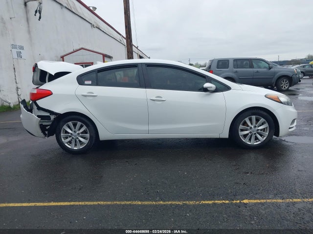KNAFX4A62G5449836 KIA FORTE LX