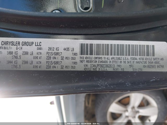 Jeep Patriot Latitude 2014 1C4NJPFB6ED862613 Image 9