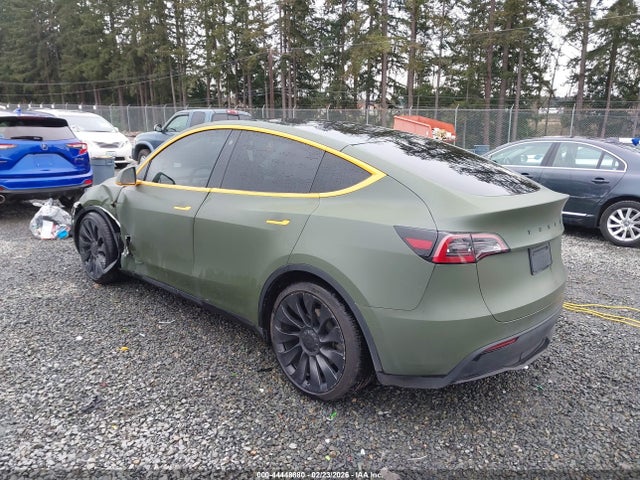 2021 TESLA MODEL Y 5YJYGAEE5MF217169 Photo 2