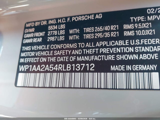 2024 PORSCHE MACAN WP1AA2A54RLB13712 Photo 8