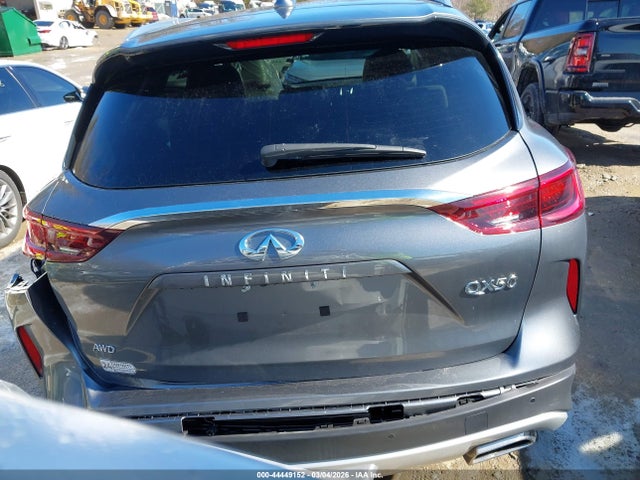 44449152 :رقم المزاد ، 3PCAJ5BB3SF101423 vin ، 2025 Infiniti Qx50 Luxe Awd مزاد بيع