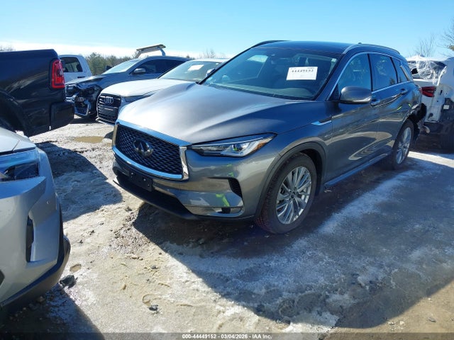 44449152 :رقم المزاد ، 3PCAJ5BB3SF101423 vin ، 2025 Infiniti Qx50 Luxe Awd مزاد بيع