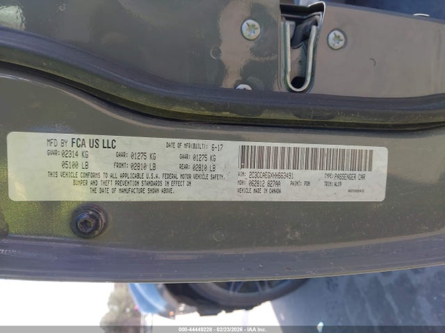 2017 CHRYSLER 300C 2C3CCAEGXHH663491 Photo 8