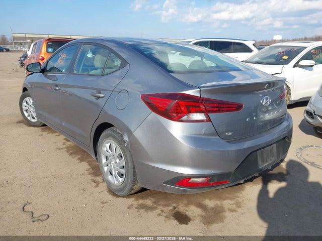44449232 :رقم المزاد ، KMHD74LF2KU863815 vin ، 2019 Hyundai Elantra Se مزاد بيع