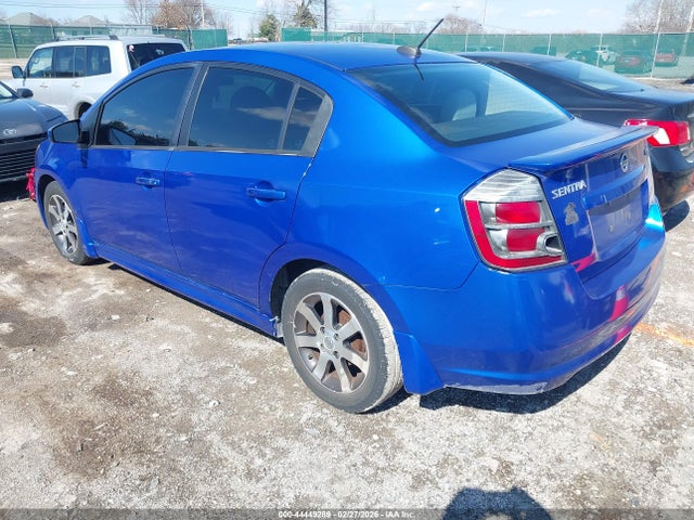 44449289 :رقم المزاد ، 3N1AB6AP3CL675302 vin ، 2012 Nissan Sentra 2.0 Sr مزاد بيع