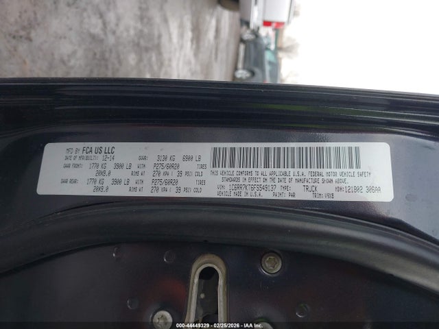 2015 RAM 1500 1C6RR7KT6FS549137 Photo 8