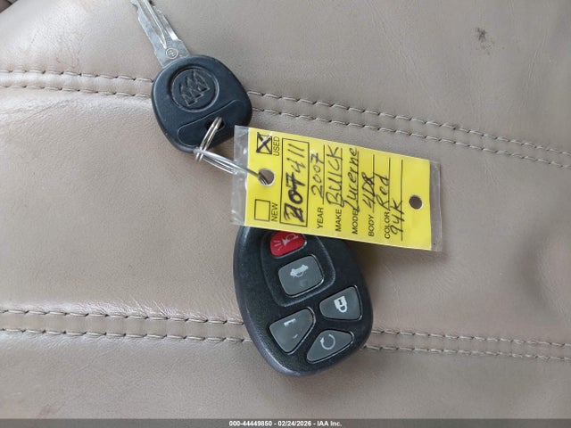 Aukcja sprzedaży 2007 Buick Lucerne Cxl, vin: 1G4HD572X7U207411, numer aukcji: 44449850