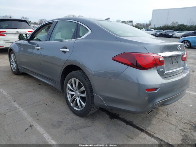 2016 Infiniti Q70 3.7x მანქანა იყიდება აუქციონზე, vin: JN1BY1AR8GM270118, აუქციონის ნომერი: 44449915