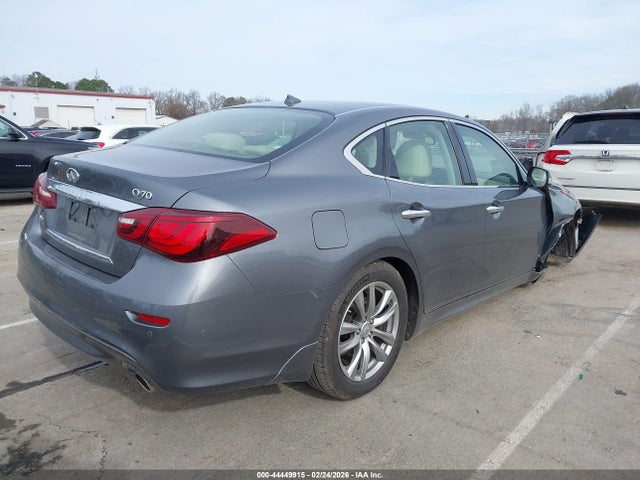 2016 Infiniti Q70 3.7x მანქანა იყიდება აუქციონზე, vin: JN1BY1AR8GM270118, აუქციონის ნომერი: 44449915