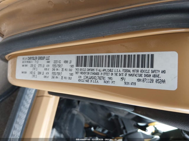 Aukcja sprzedaży 2013 Jeep Wrangler Sport, vin: 1C4AJWAG4DL702701, numer aukcji: 44450100