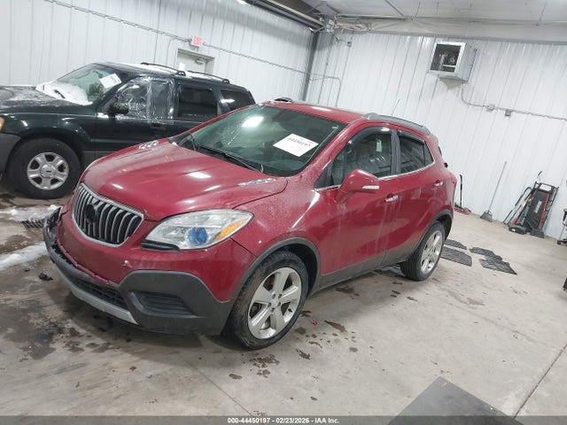 2016 Buick Encore მანქანა იყიდება აუქციონზე, vin: KL4CJASB5GB659523, აუქციონის ნომერი: 44450197