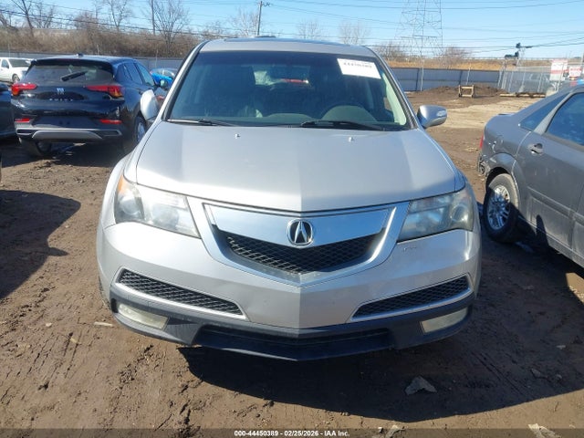 44450389 :رقم المزاد ، 2HNYD2H25AH501823 vin ، 2010 Acura Mdx 3.7l (a6) مزاد بيع
