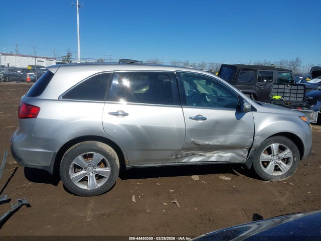 44450389 :رقم المزاد ، 2HNYD2H25AH501823 vin ، 2010 Acura Mdx 3.7l (a6) مزاد بيع