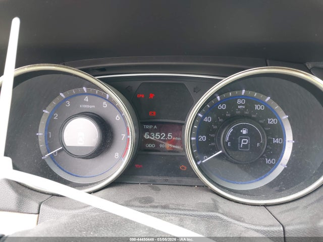 2011 Hyundai Sonata Gls მანქანა იყიდება აუქციონზე, vin: 5NPEB4AC2BH177767, აუქციონის ნომერი: 44450448