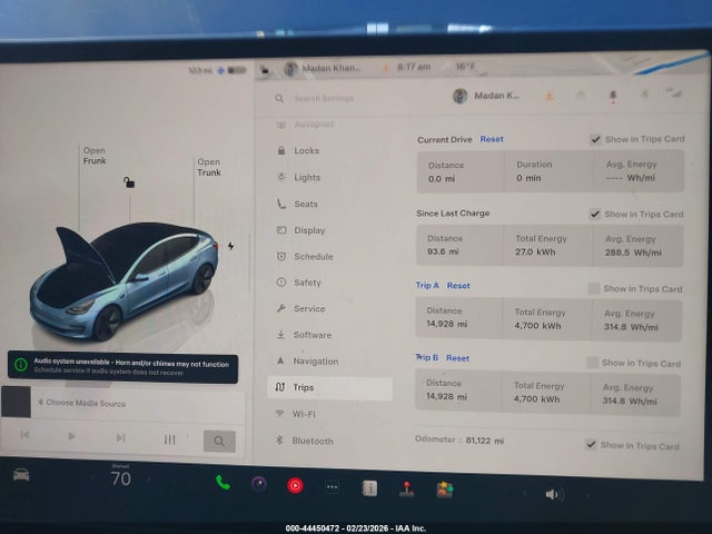Продаж на аукціоні авто 2022 Tesla Model 3 Long Range Dual Motor All-wheel Drive, vin: 5YJ3E1EB5NF351512, номер лоту: 44450472