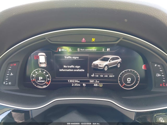 Продаж на аукціоні авто 2018 Audi Q7 3.0t Premium, vin: WA1LAAF75JD019426, номер лоту: 44450585