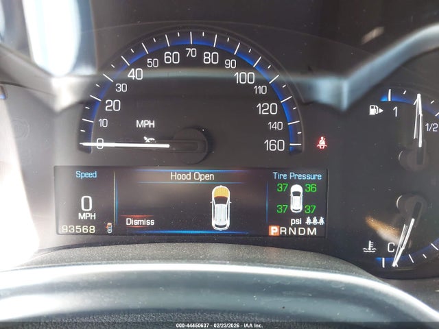 2015 Cadillac Srx Luxury Collection მანქანა იყიდება აუქციონზე, vin: 3GYFNBE36FS576195, აუქციონის ნომერი: 44450637