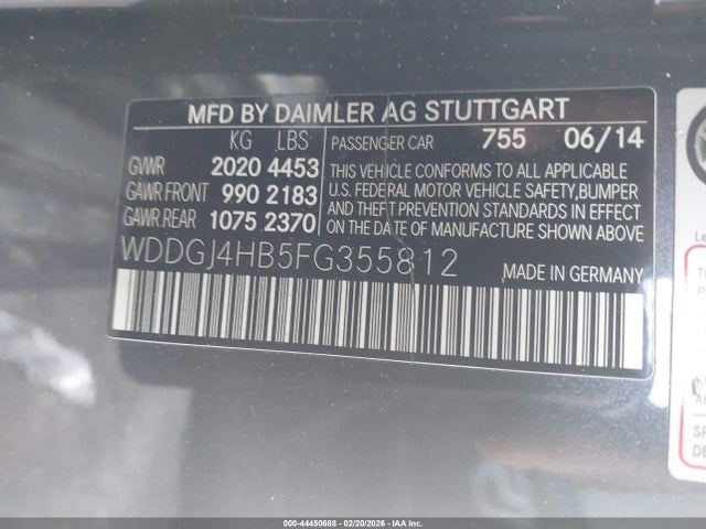 2015 MERCEDES-BENZ C 250 WDDGJ4HB5FG355812 Photo 8
