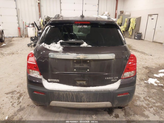 44450821 :رقم المزاد ، 3GNCJRSB3GL152579 vin ، 2016 Chevrolet Trax Ltz مزاد بيع
