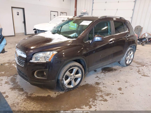 44450821 :رقم المزاد ، 3GNCJRSB3GL152579 vin ، 2016 Chevrolet Trax Ltz مزاد بيع