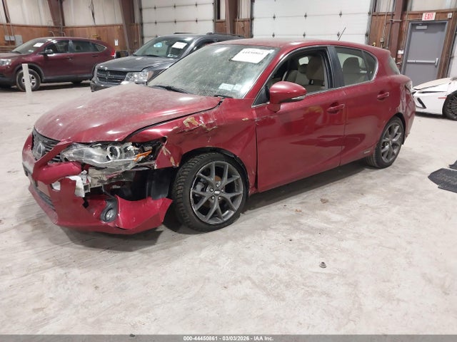 Aukcja sprzedaży 2012 Lexus Ct 200h Premium, vin: JTHKD5BH0C2098144, numer aukcji: 44450861
