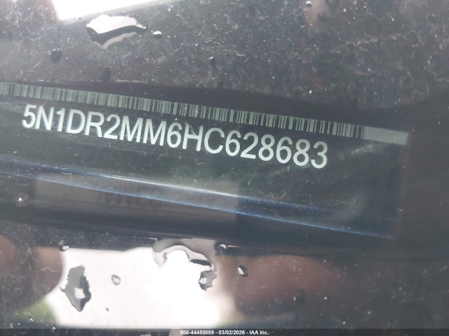 Nissan Pathfinder Sv 2017 5N1DR2MM6HC628683 Image 9