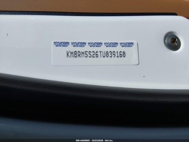 KM8RM5S26TU039160 Hyundai Palisade Calligraphy