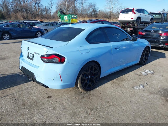 2025 Bmw M240 I Xdrive მანქანა იყიდება აუქციონზე, vin: 3MW53CM04S8F21205, აუქციონის ნომერი: 44450914