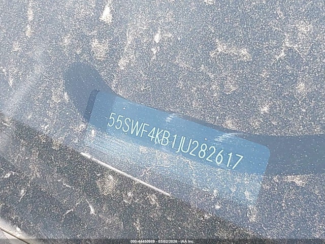 Продаж на аукціоні авто 2018 Mercedes-benz C 300 4matic, vin: 55SWF4KB1JU282617, номер лоту: 44450989