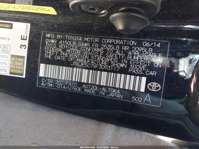 Scion TC 2015 JTKJF5C7XF3093117 Image 9