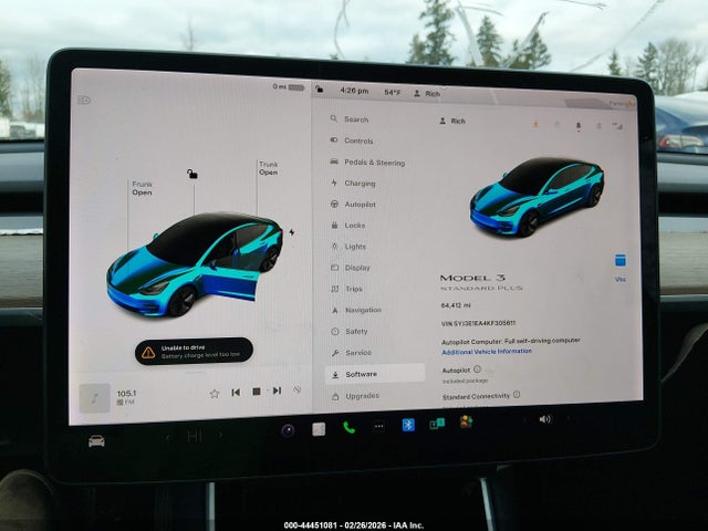 2019 TESLA MODEL 3 5YJ3E1EA4KF305611 Photo 6