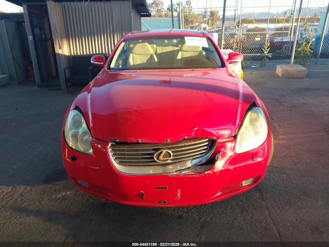 44451199 :رقم المزاد ، JTHFN48Y320008866 vin ، 2002 Lexus Sc 430 مزاد بيع