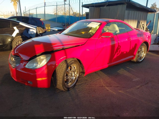 44451199 :رقم المزاد ، JTHFN48Y320008866 vin ، 2002 Lexus Sc 430 مزاد بيع