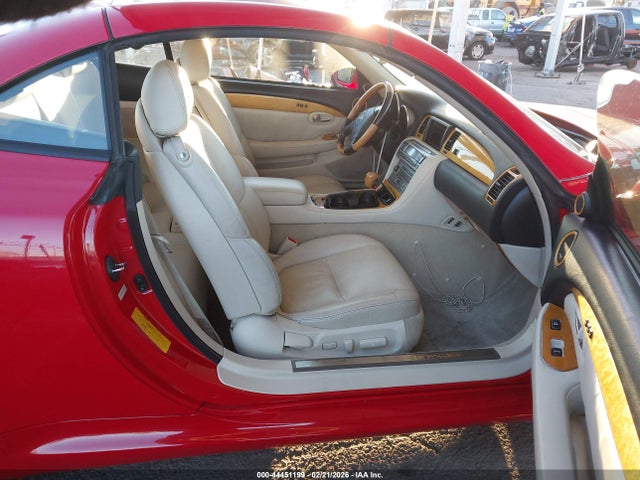 44451199 :رقم المزاد ، JTHFN48Y320008866 vin ، 2002 Lexus Sc 430 مزاد بيع