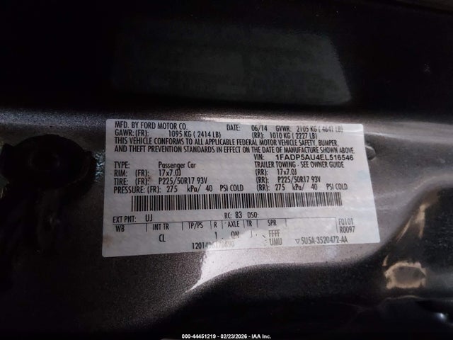 Ford C-max Hybrid Se 2014 1FADP5AU4EL516546 Image 9