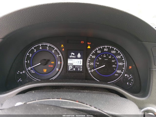 Aukcja sprzedaży 2012 Infiniti G37, vin: JN1CV6FE9CM201335, numer aukcji: 44451236