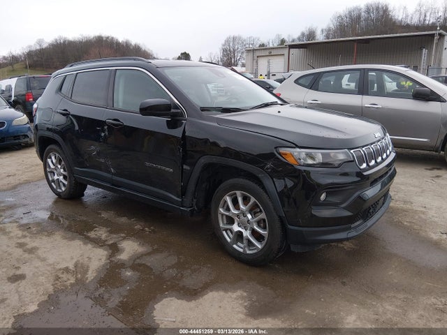 Aukcja sprzedaży 2022 Jeep Compass Latitude Lux 4x4, vin: 3C4NJDFB4NT178359, numer aukcji: 44451259