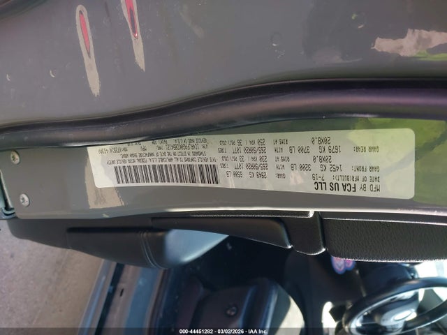 44451282 :رقم المزاد ، 1C4RJFAG0KC854121 vin ، 2019 Jeep Grand Cherokee Altitude 4x4 مزاد بيع