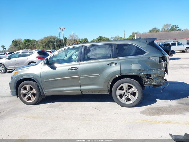 Продаж на аукціоні авто 2016 Toyota Highlander Hybrid Limited Platinum V6, vin: 5TDDCRFH0GS017642, номер лоту: 44451317
