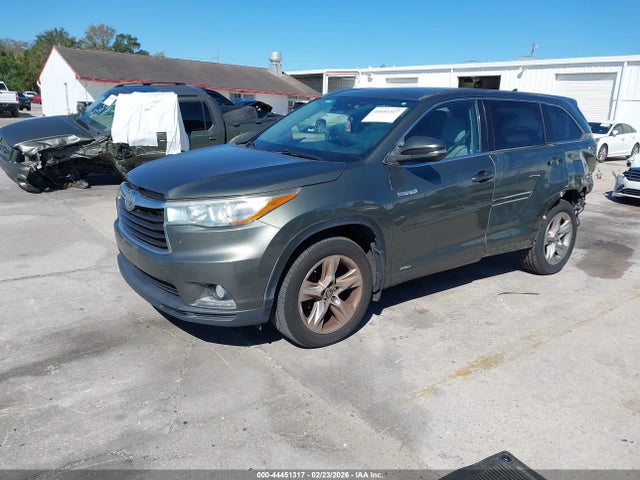 Продаж на аукціоні авто 2016 Toyota Highlander Hybrid Limited Platinum V6, vin: 5TDDCRFH0GS017642, номер лоту: 44451317