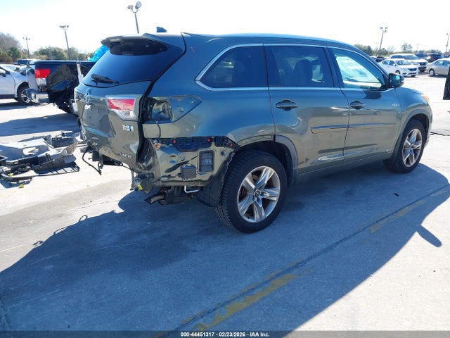 Продаж на аукціоні авто 2016 Toyota Highlander Hybrid Limited Platinum V6, vin: 5TDDCRFH0GS017642, номер лоту: 44451317