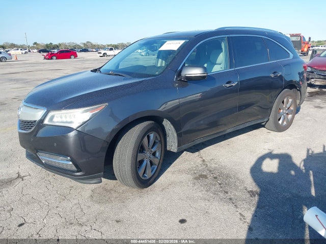 2014 ACURA MDX 5FRYD3H82EB012242 Photo 1