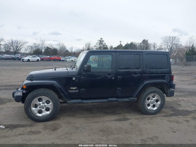 2014 Jeep Wrangler Unlimited Sahara მანქანა იყიდება აუქციონზე, vin: 1C4BJWEG7EL112041, აუქციონის ნომერი: 44451425
