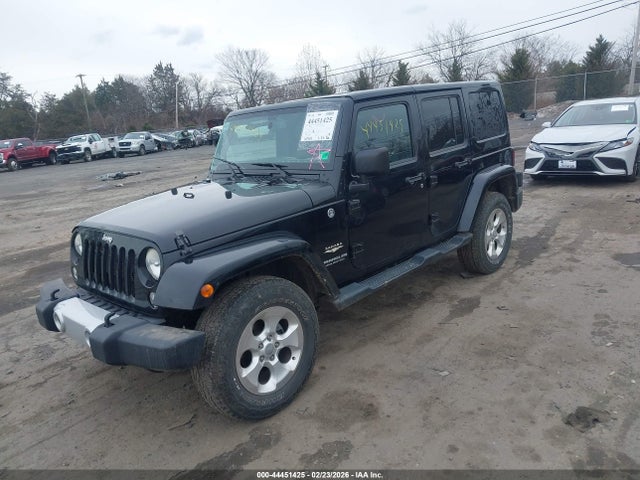 2014 Jeep Wrangler Unlimited Sahara მანქანა იყიდება აუქციონზე, vin: 1C4BJWEG7EL112041, აუქციონის ნომერი: 44451425