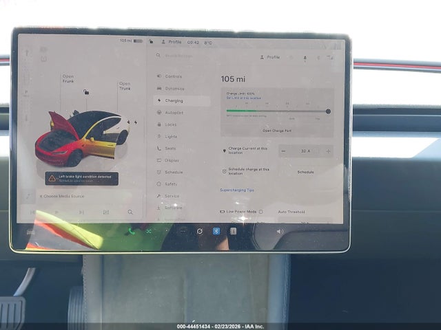 44451434 :رقم المزاد ، 5YJ3E1EA3TF137039 vin ، 2026 Tesla Model 3 Premium Rear-wheel Drive/standard Rear-wheel Drive مزاد بيع