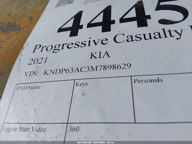 KNDP63AC3M7898629 KIA SPORTAGE S