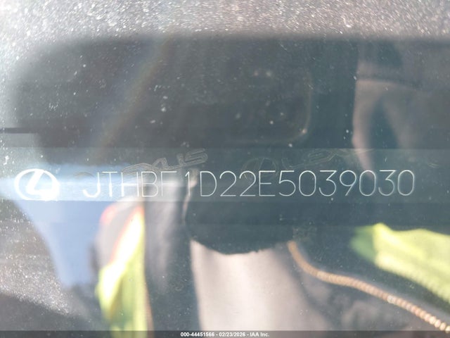 2014 Lexus Is 250 მანქანა იყიდება აუქციონზე, vin: JTHBF1D22E5039030, აუქციონის ნომერი: 44451566