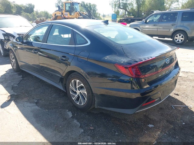 KMHL24JJ4MA023802 Hyundai Sonata Blue