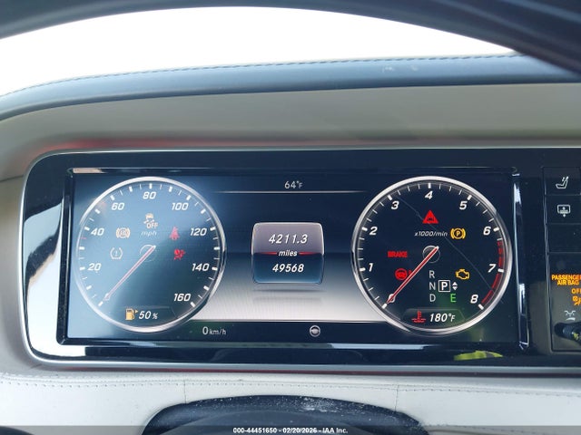 Продаж на аукціоні авто 2015 Mercedes-benz S 600, vin: WDDUG7GB3FA098169, номер лоту: 44451650